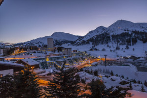 BRAVO SESTRIERE VEDUTA NOTTURNA